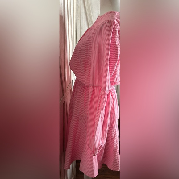 NWT Lilly Pulitzer Carla Harbor Striped Dress Roxie pink size 4 preppy flirty - Picture 7 of 13